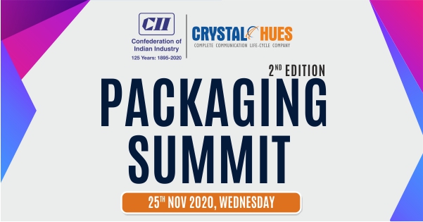 Crystal Hues Nominated Media Partner for 2nd CII Packaging Summit Virtual Event